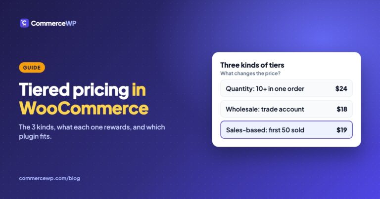 Tiered Pricing in WooCommerce: The 3 Kinds and Which Plugin Fits